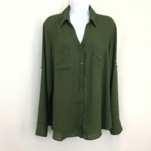 Express Green Portofino Shirt